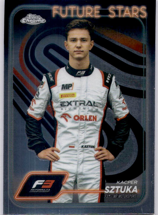 2024 Topps Chrome Formula 1 #50 Kacper Sztuka