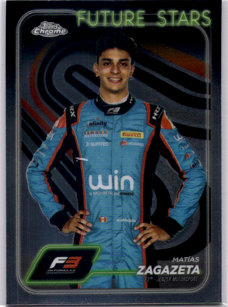 2024 Topps Chrome Formula 1 #60 Matias Zagazeta