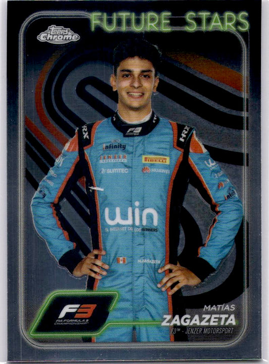 2024 Topps Chrome Formula 1 #60 Matias Zagazeta