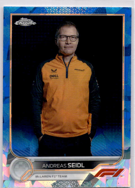 2022 Topps Chrome Sapphire Edition Formula 1 #104 Andreas Seidl