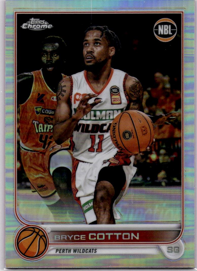 2022-23 Topps NBL #61 Bryce Cotton Silver