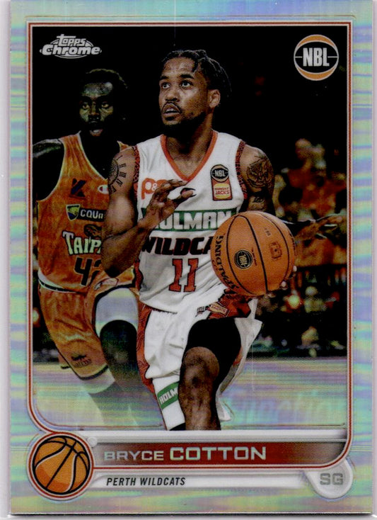 2022-23 Topps NBL #61 Bryce Cotton Silver