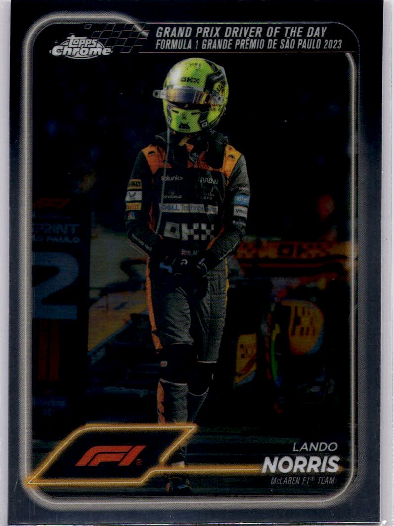 2024 Topps Chrome Formula 1 #178 Lando Norris