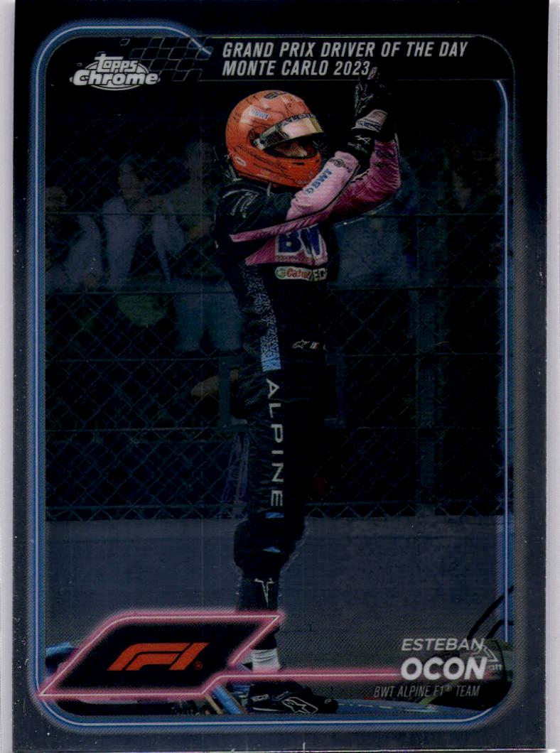 2024 Topps Chrome Formula 1 #164 Esteban Ocon