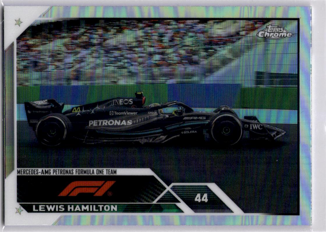 2023 Topps Chrome Formula 1 #24 Lewis Hamilton Refractor
