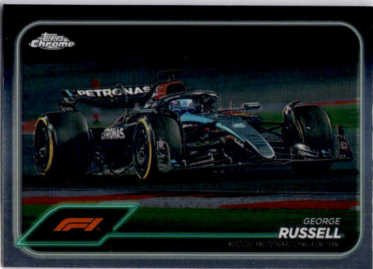 2024 Topps Chrome Formula 1 #77 George Russell