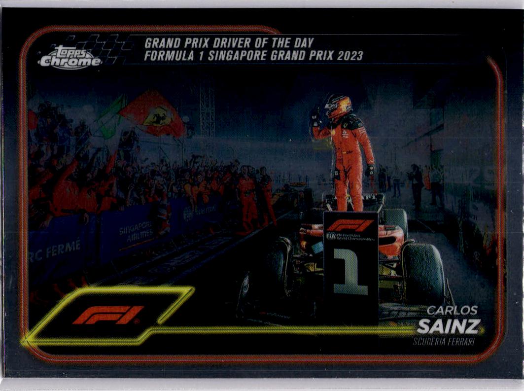 2024 Topps Chrome Formula 1 #173 Carlos Sainz