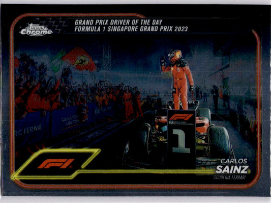 2024 Topps Chrome Formula 1 #173 Carlos Sainz