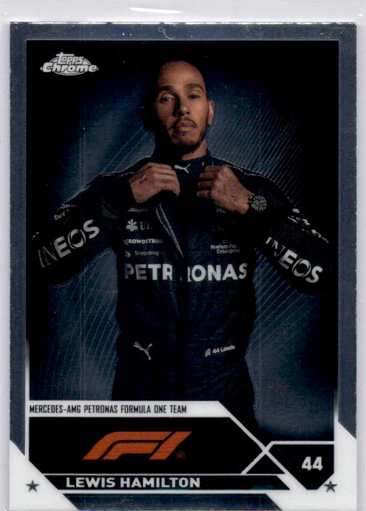 2023 Topps Chrome Formula 1 #21 Lewis Hamilton