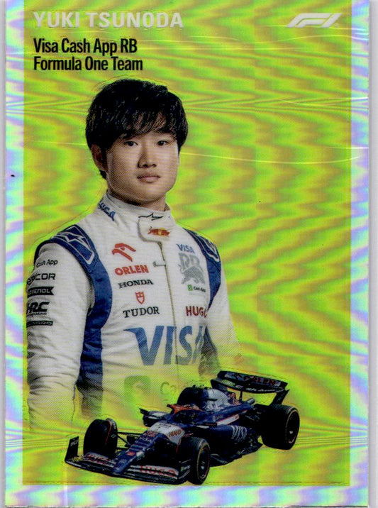 2024 Topps Chrome Formula 1 #1954-17 Yuki Tsunoda 1954 Topps