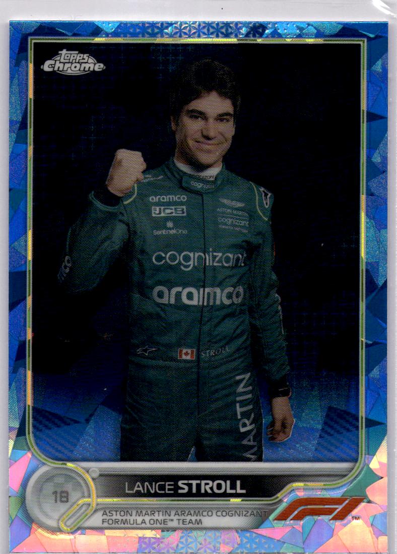 2022 Topps Chrome Sapphire Edition Formula 1 #48 Lance Stroll