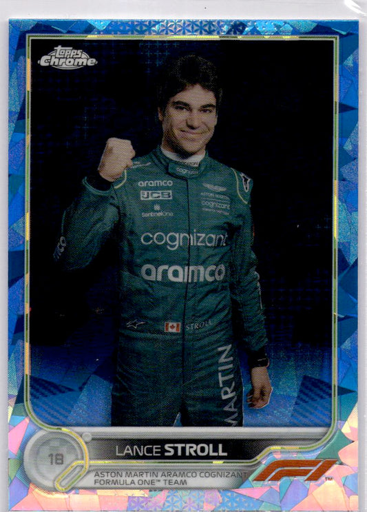 2022 Topps Chrome Sapphire Edition Formula 1 #48 Lance Stroll