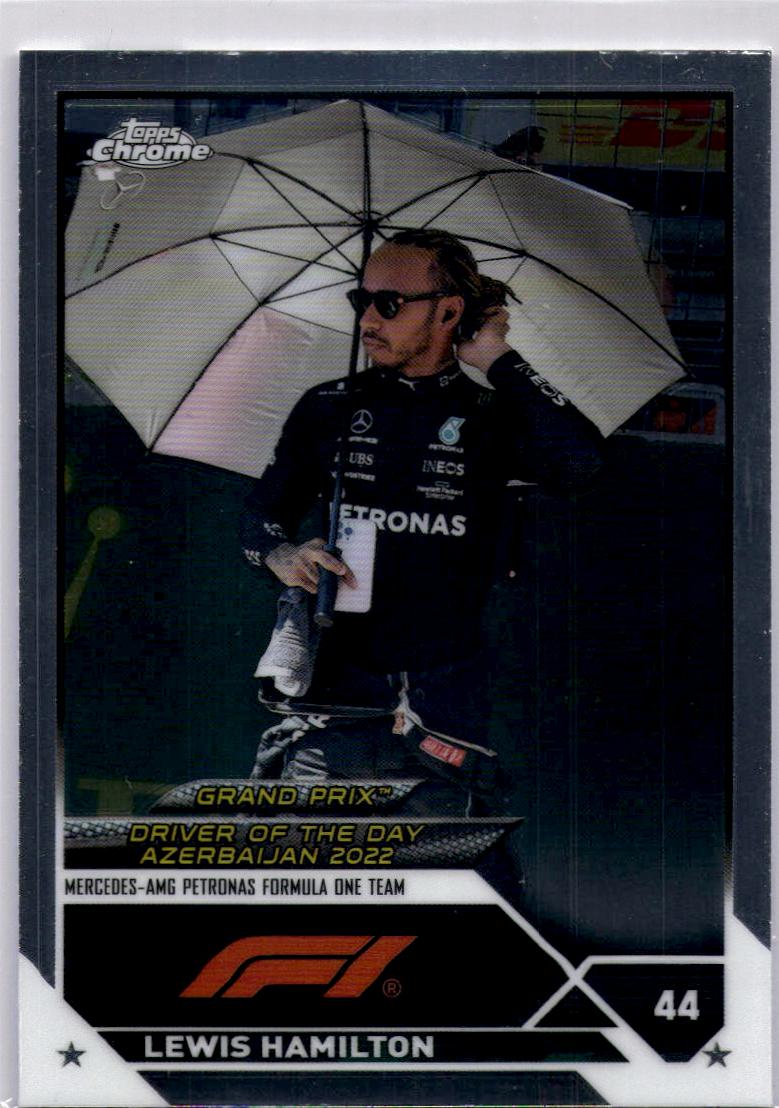 2023 Topps Chrome Formula 1 #173 Lewis Hamilton