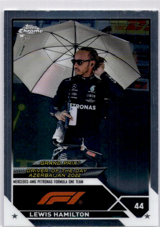 2023 Topps Chrome Formula 1 #173 Lewis Hamilton
