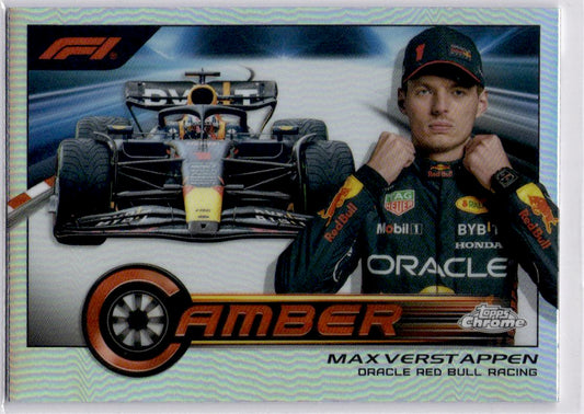 2023 Topps Chrome Formula 1 #CAM-MVI Max Verstappen Camber