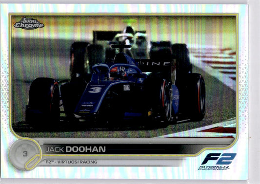 2022 Topps Chrome Formula 1 #134 Logan Sargeant Refractor