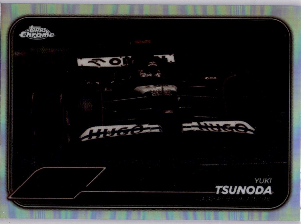 2024 Topps Chrome Formula 1 #89 Yuki Tsunoda Refractors