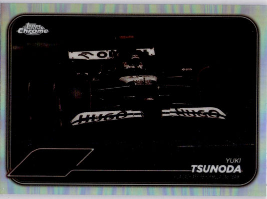 2024 Topps Chrome Formula 1 #89 Yuki Tsunoda Refractors