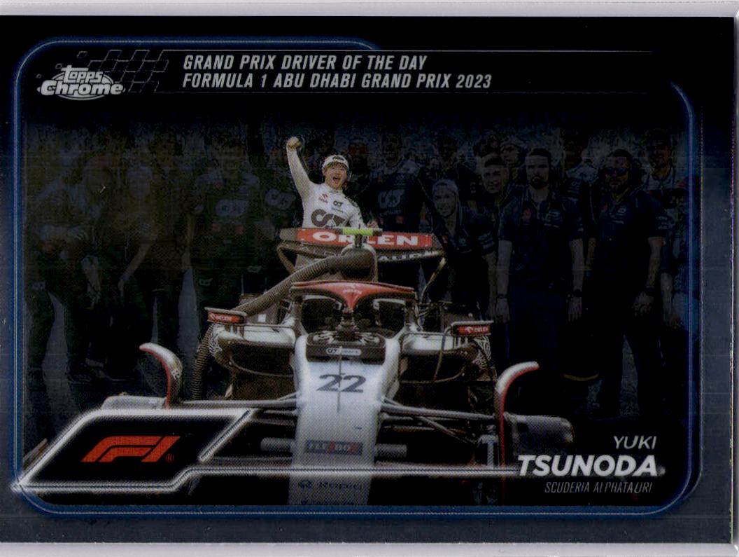 2024 Topps Chrome Formula 1 #180 Yuki Tsunoda