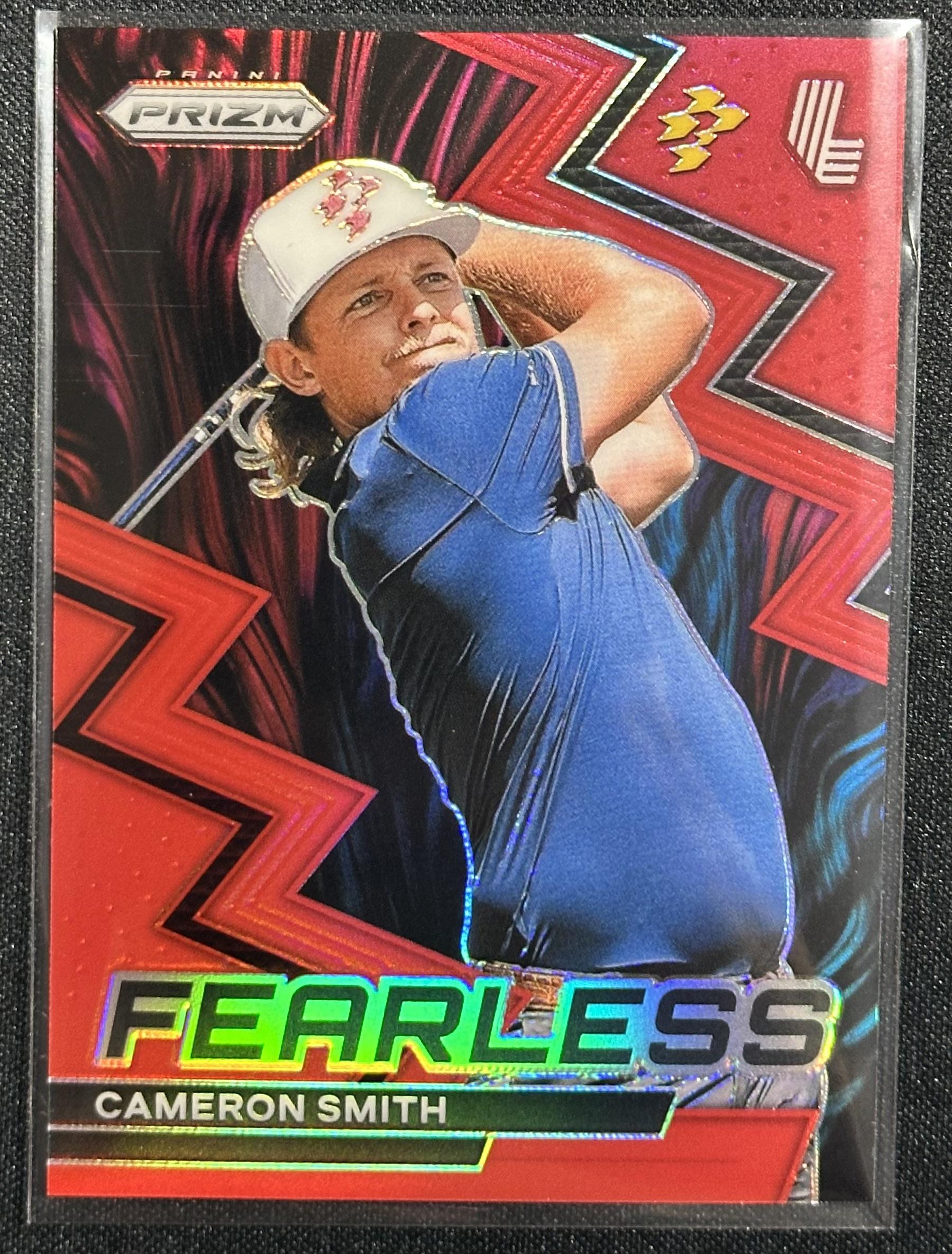2024 Panini Prizm Liv Golf #14 Cameron Smith Fearless Red /149