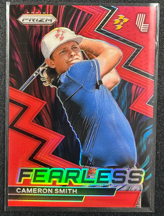2024 Panini Prizm Liv Golf #14 Cameron Smith Fearless Red /149