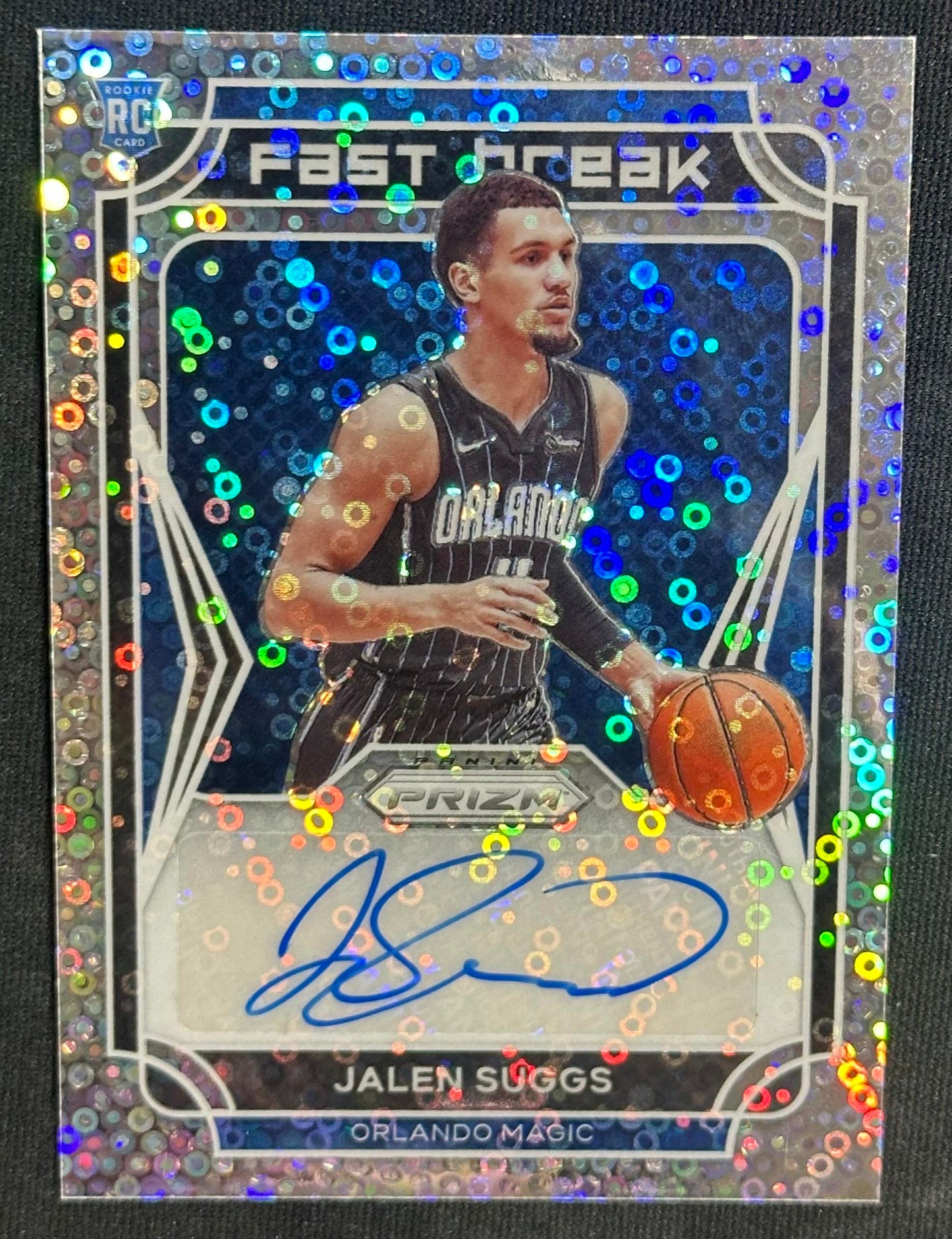 2021-22 Panini Prizm #FBR-JSU Jalen Suggs Fast Break Rookie Autographs