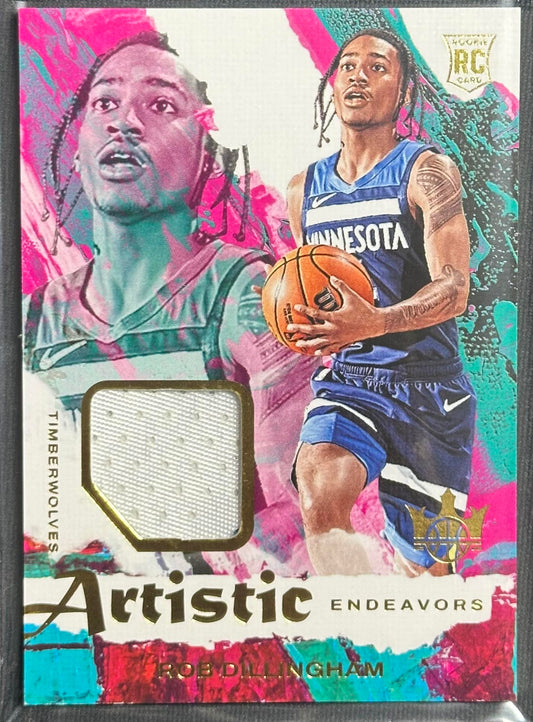 2024-25 Panini Court Kings #AE-RBD Rob Dillingham Artistic Endeavors