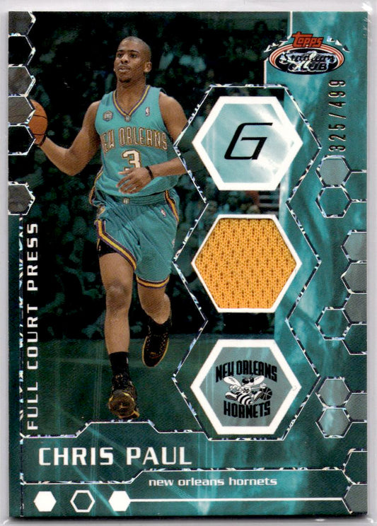 2007-08 Stadium Club #FCPR-CP Chris Paul Full Court Press Relics #/499