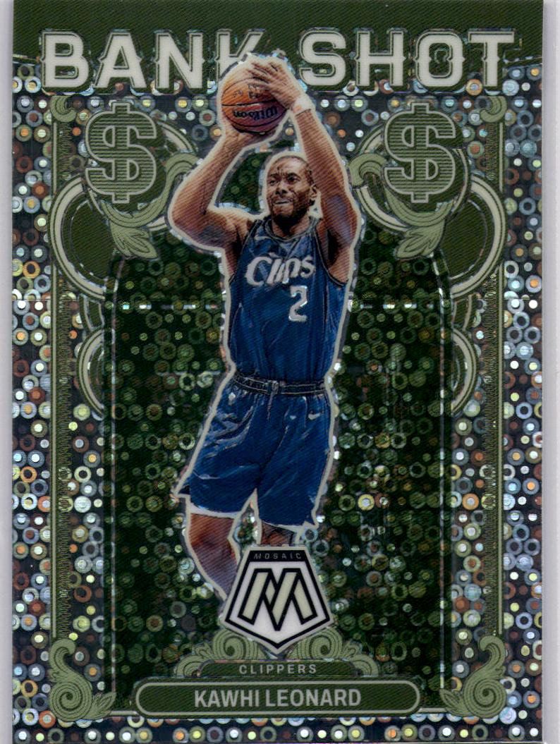2023-24 Panini Mosaic #1 Kawhi Leonard Bank Shot Fast Break