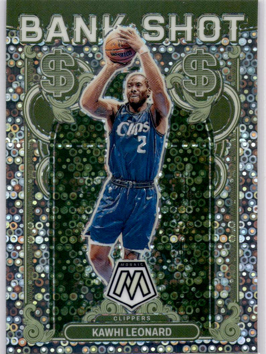 2023-24 Panini Mosaic #1 Kawhi Leonard Bank Shot Fast Break