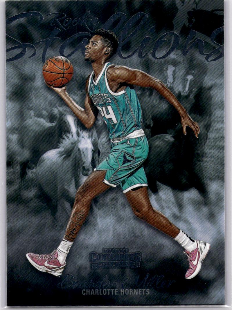 2023-24 Panini Contenders #10 Brandon Miller Rookie Stallions