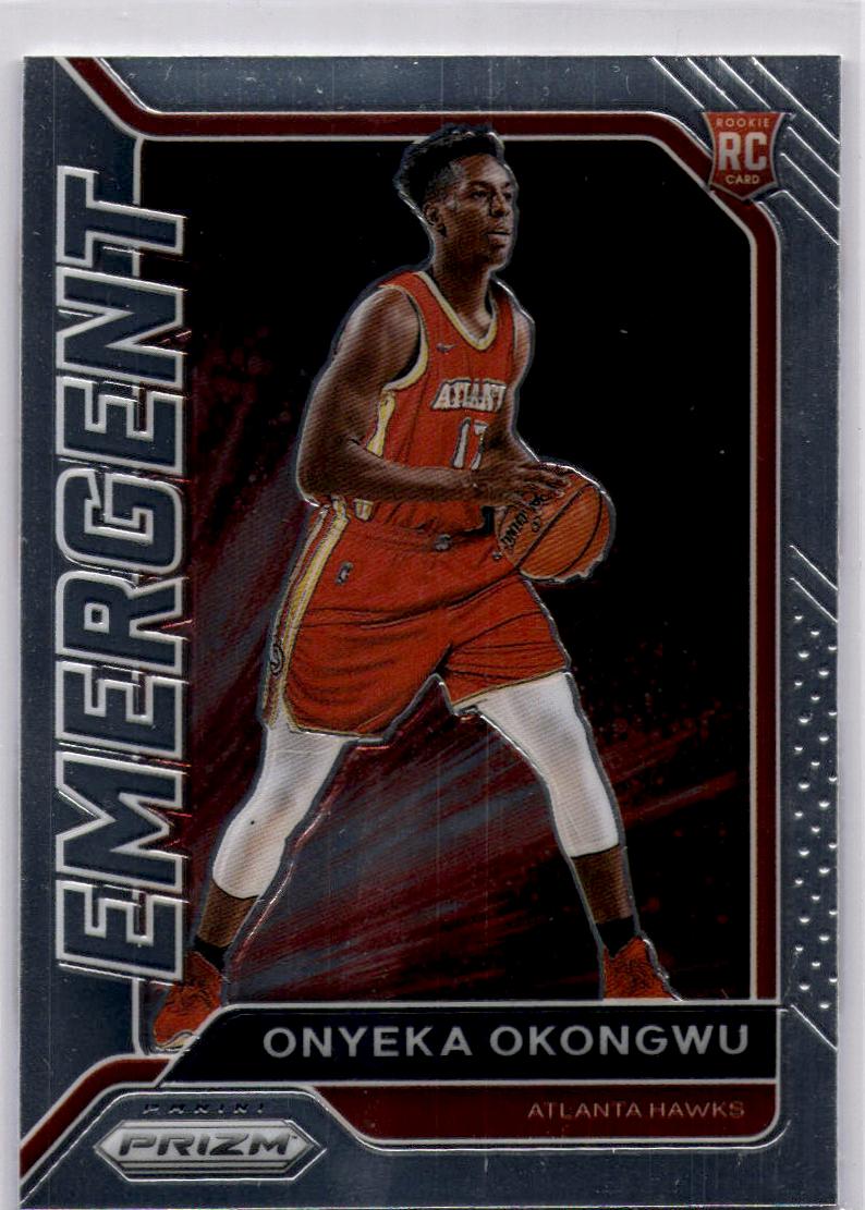2020-21 Panini Prizm #25 Onyeka Okongwu Emergent
