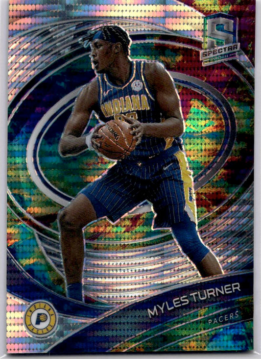 2020-21 Panini Spectra #19 Myles Turner Celestial #/99