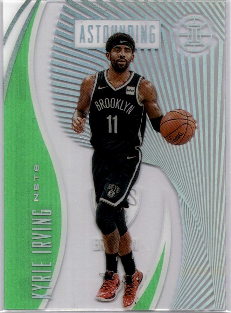 2019-20 Panini Illusions #17 Kyrie Irving Astounding Emerald
