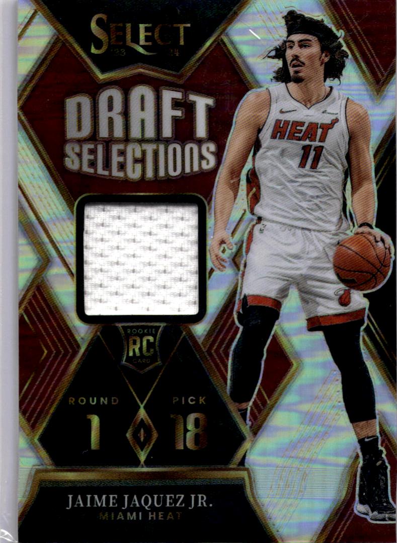 2023-24 Panini Select #DSM-JJ Jaime Jaquez Jr. Draft Selections Memorabilia