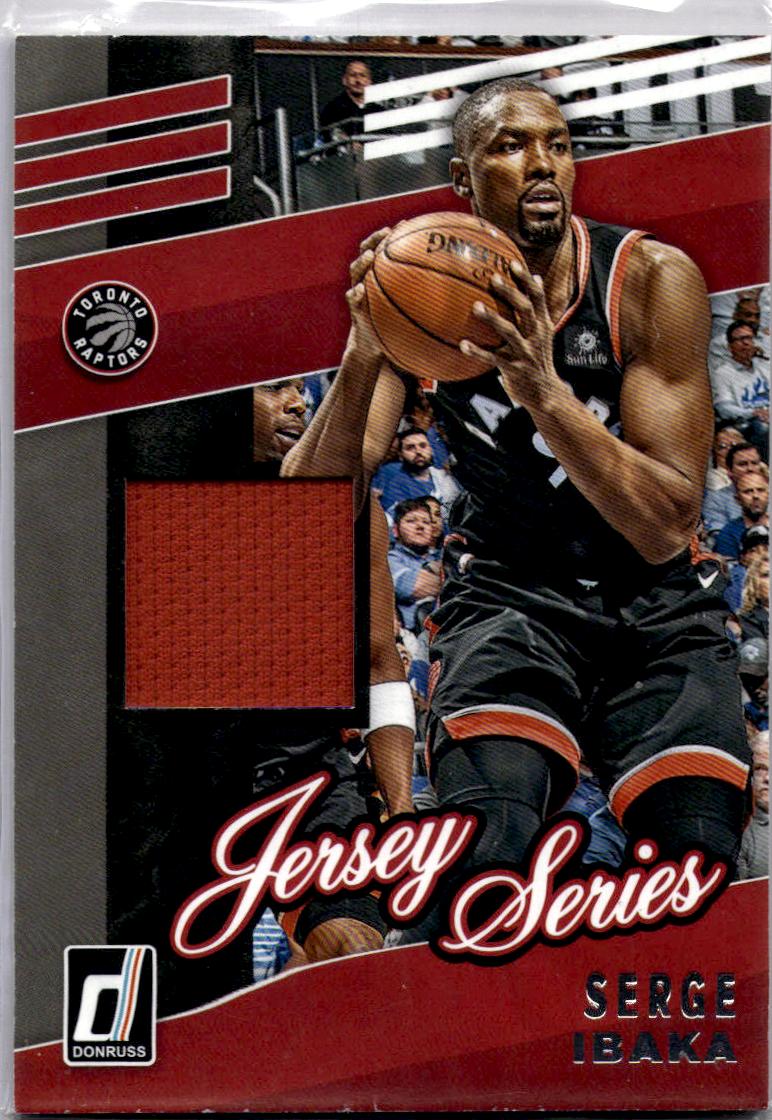 2019-20 Donruss #JS-SIB Serge Ibaka Jersey Series