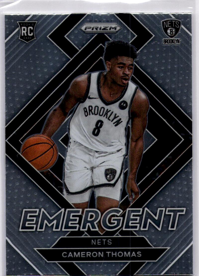 2021-22 Panini Prizm #4 Cameron Thomas Emergent