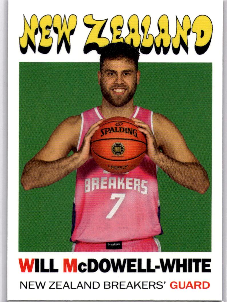 2023-24 Topps NBL #TB-21 Will McDowell-White 1971 Topps Basketball