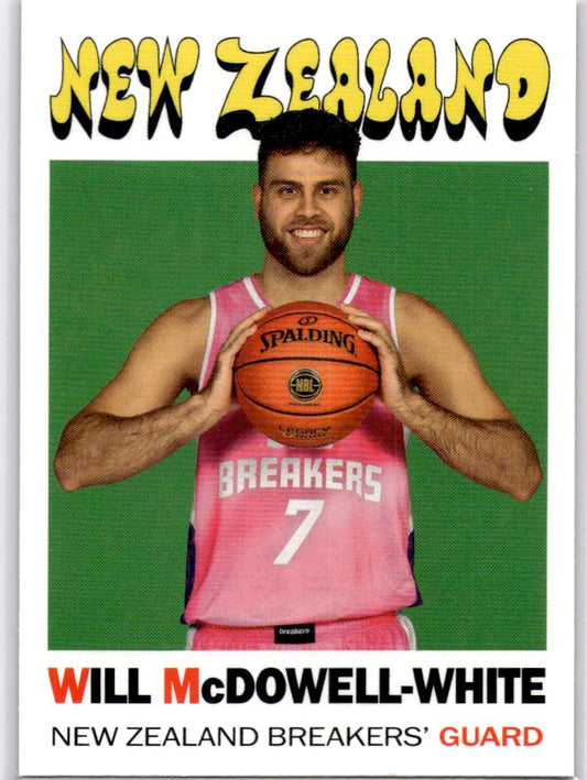 2023-24 Topps NBL #TB-21 Will McDowell-White 1971 Topps Basketball