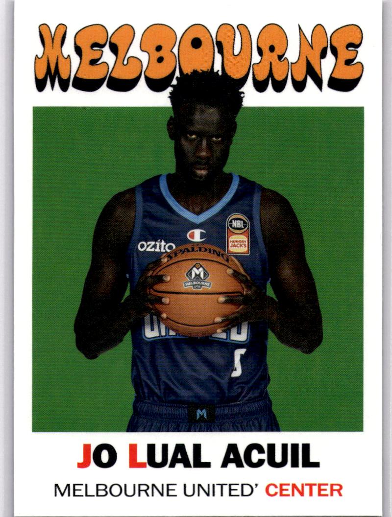 2023-24 Topps NBL #TB-11 Jo Lual-Acuil Jr. 1971 Topps Basketball Opal