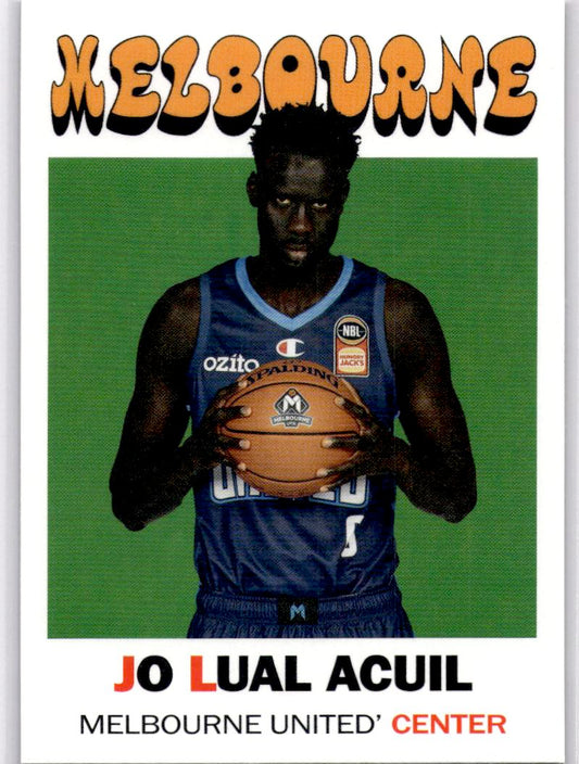 2023-24 Topps NBL #TB-11 Jo Lual-Acuil Jr. 1971 Topps Basketball Opal