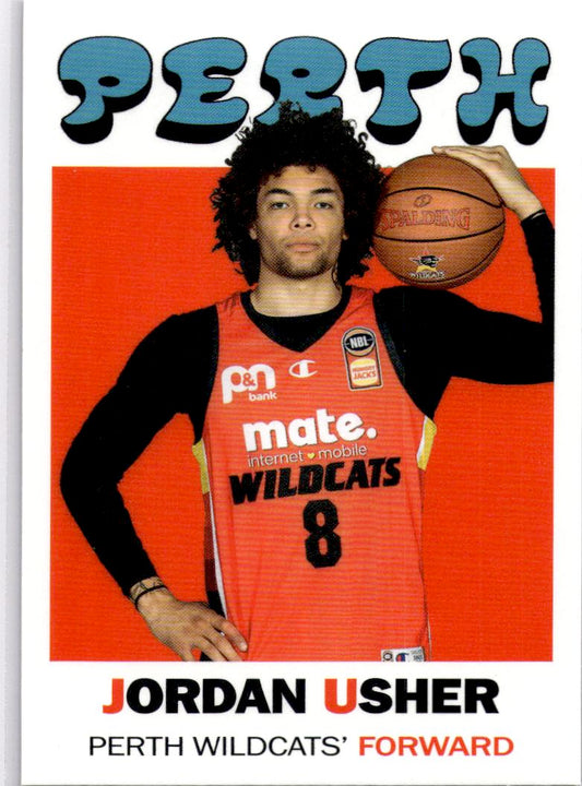 2023-24 Topps NBL #TB-17 Jordan Usher 1971 Topps Basketball