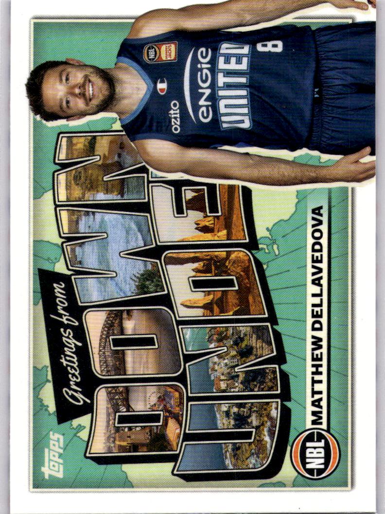 2023-24 Topps NBL #DU-17 Matthew Dellavedova Down Under