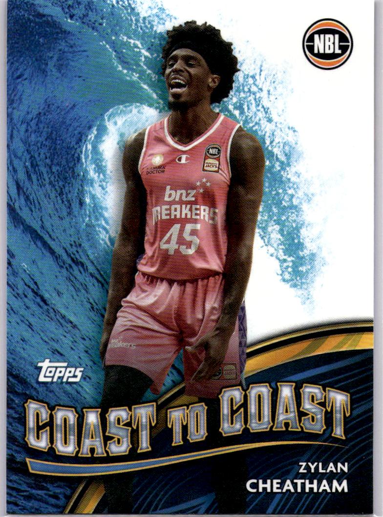 2023-24 Topps NBL #CC-17 Zylan Cheatham Coast to Coast