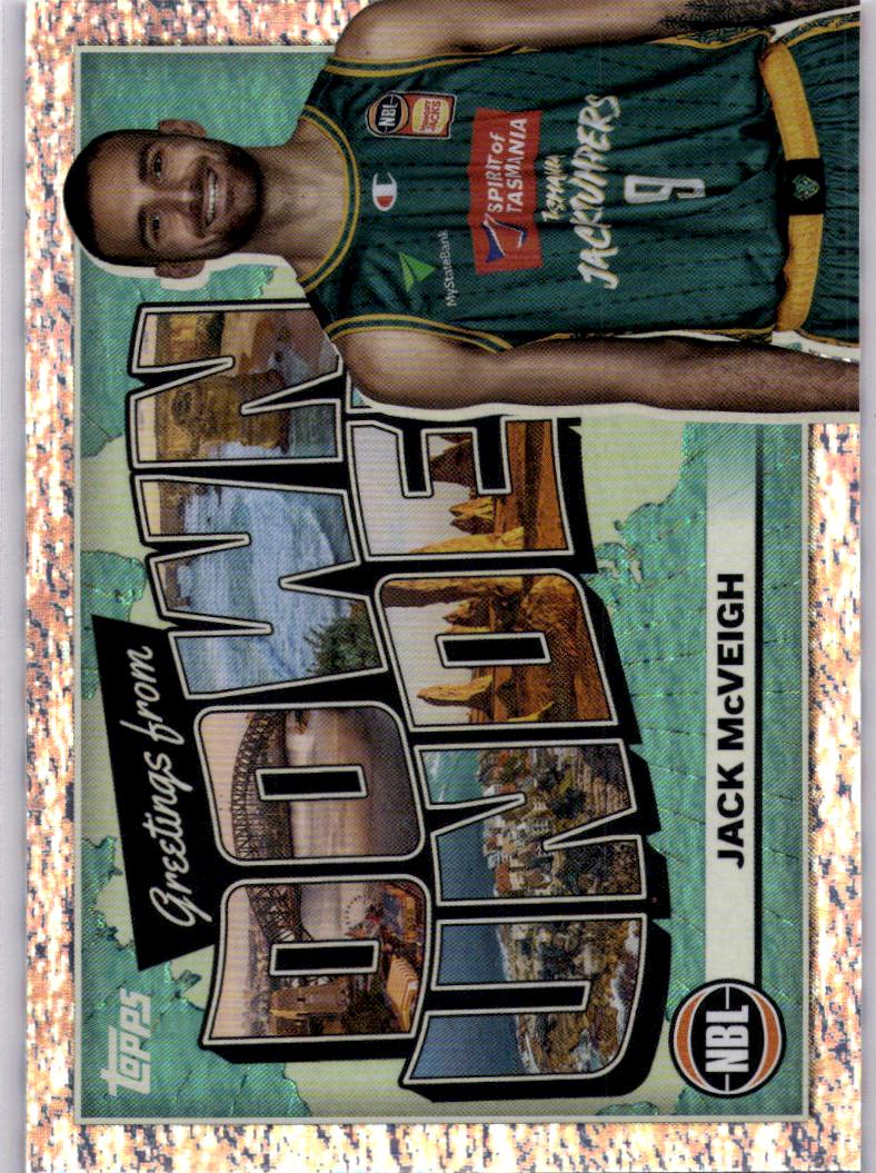 2023-24 Topps NBL #DU-19 Jack McVeigh Down Under Opal