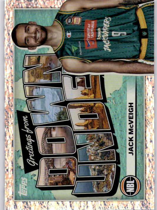 2023-24 Topps NBL #DU-19 Jack McVeigh Down Under Opal