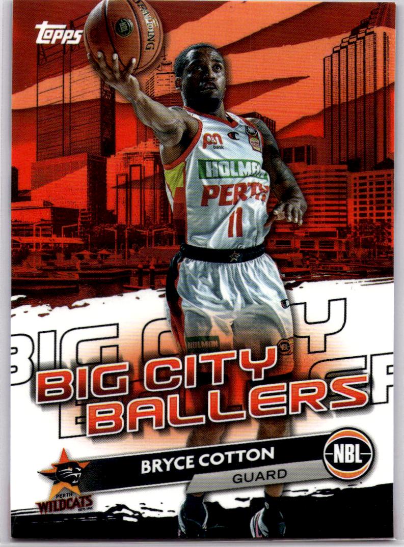 2023-24 Topps NBL #BCB-17 Bryce Cotton Big City Ballers