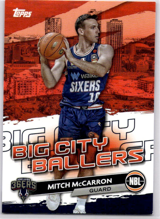 2023-24 Topps NBL #BCB-1 Mitch McCarron Big City Ballers