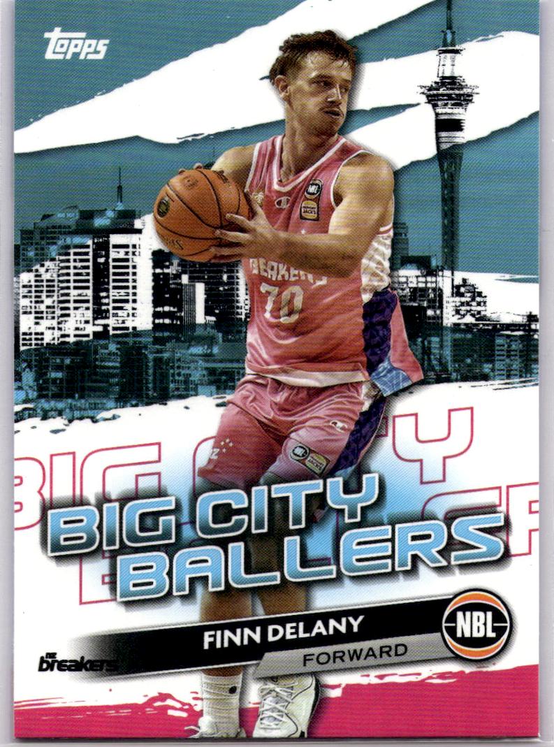 2023-24 Topps NBL #BCB-14 Finn Delany Big City Ballers
