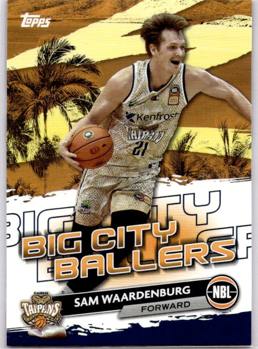 2023-24 Topps NBL #BCB-7 Sam Waardenburg Big City Ballers